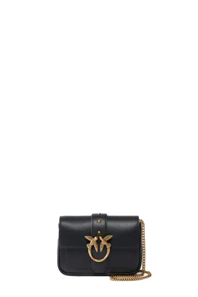 Pinko Shoulder Bags In Black