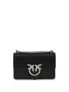 Pinko 'love One Mini' Crossbody Bag In Black