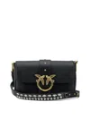 Pinko Shoulder Bags Black In Purple