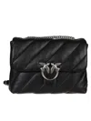 Pinko Love Big Puff Crossbody Bags Black In Black