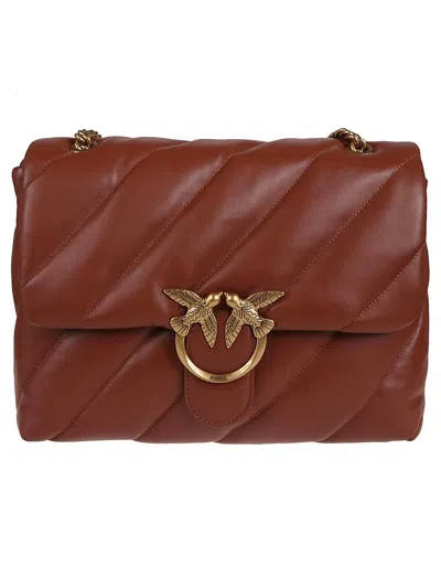 Pinko Shoulder Bags In Brown