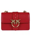 Pinko Love One Mini Cl Vitello Seta In Red