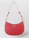 Pinko Shoulder Bags With Adjustable Strap And Gold-tone Hardware In Red