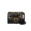 Pinko Shoulder Bags Woman  - Love One Mini Light Cl Calf - Black