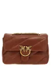 Pinko Shoulder Strap 'love Puff Classic' In Brown
