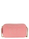Pinko Carrie Camera Case Crossbody Bags Orange In Pink