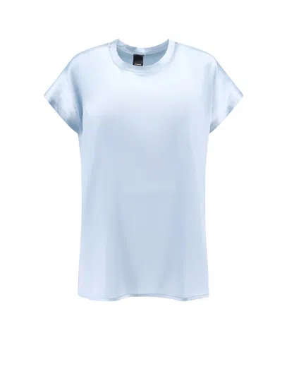 Pinko Silk Top In Blue
