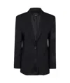 Pinko Giappone Twill Blazer In Black