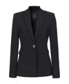 Pinko New Signum Single-breasted One Button Jacket In Black