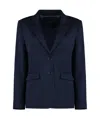 Pinko Women's Routa Single-breasted Two-button Blazer In Black