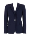 Pinko Single-breasted Blazer In Blau