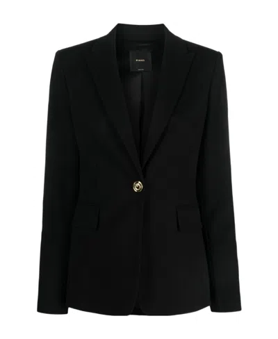 PINKO PINKO SINGLE-BREASTED TAILORED BLAZER