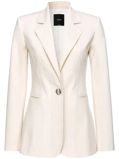 PINKO PINKO SINGLE-BREASTED COTTON BLAZER