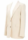 Pinko Single Breasted Jacket In Neutral