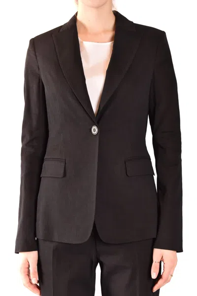 Pinko Single-breasted Suit Jacket In Black