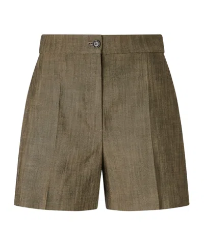 PINKO PINKO PLEATED DETAIL TAILORED SHORTS