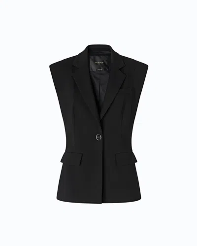 Pinko - Single-breasted Vest - 50 In Black