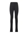 Pinko Tight Casual Pants In Black