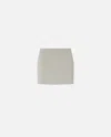Pinko Welt Pocket Tailored Shorts In White
