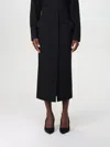 Pinko Skirt  Woman Color Black In 黑色