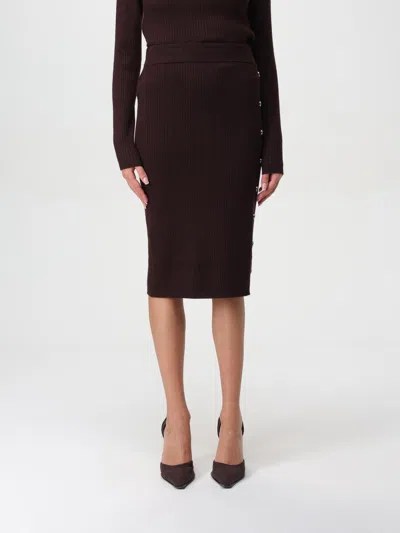 Pinko Skirt  Woman Color Brown In Braun