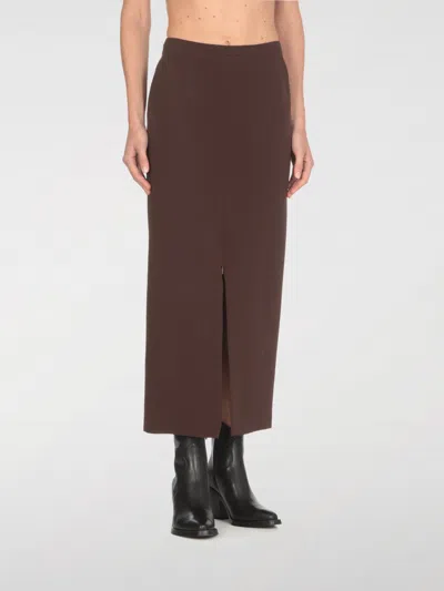 PINKO SKIRT PINKO WOMAN COLOR BROWN,F97669032
