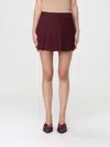 Pinko Skirt  Woman Color Burgundy In Burgundy