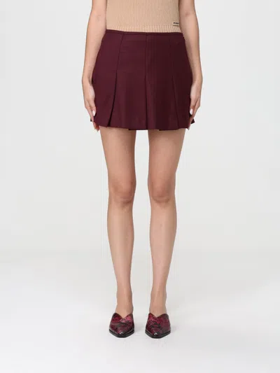 Pinko Skirt  Woman Color Burgundy