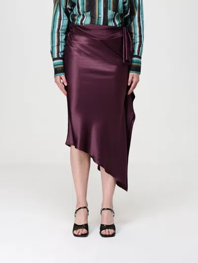 Pinko Skirt Woman  In Burgundy