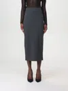 Pinko Skirt  Woman Color Grey In Grau