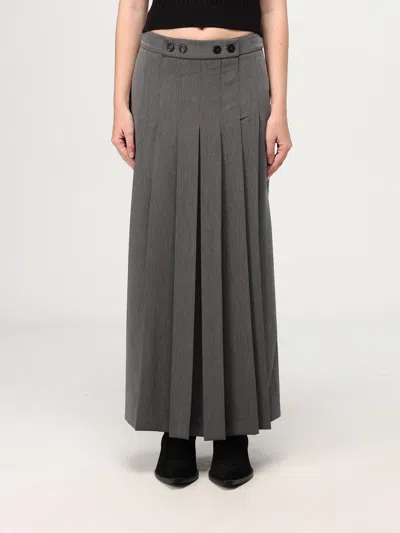 Pinko Skirt  Woman Color Grey In Grau