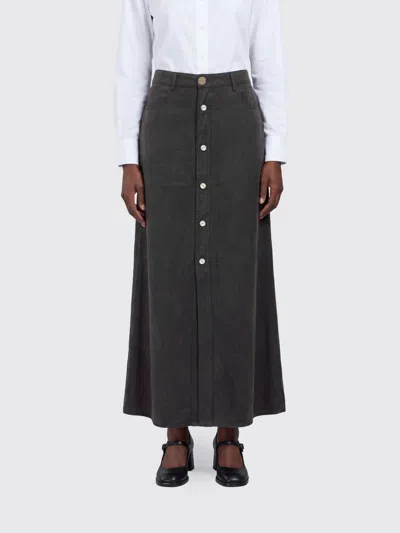 Pinko Skirt Woman Color Black In Green