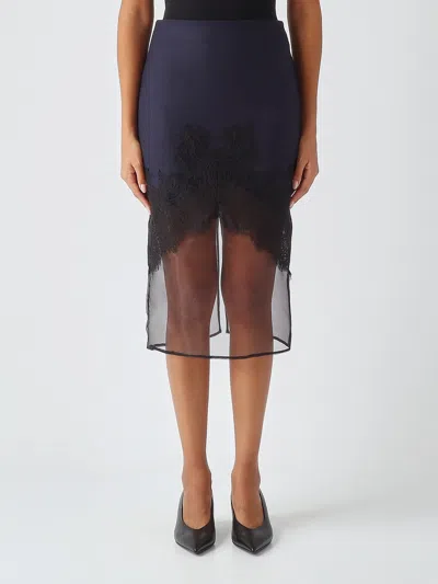 Pinko Skirt Woman Color Blue