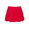 Pinko Bubble Hem High Waist Pleated Skirt