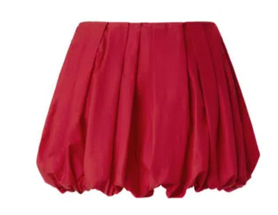 Pinko Cotton Clothing Skirts In Red