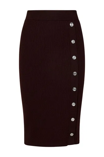 Pinko Skirts Dark Brown