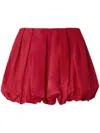 Pinko Balloon Bubble Mini Pleated Skirt In Multicolor