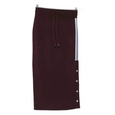 Pinko Skirts In Burgundy