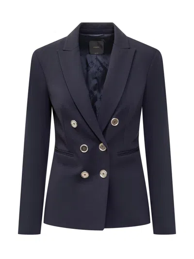 Pinko Sleek Blazer Jacket - Alexia Style In Blue