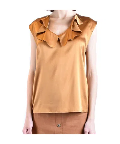 Pinko Sleeveless Blouse In Multicolor