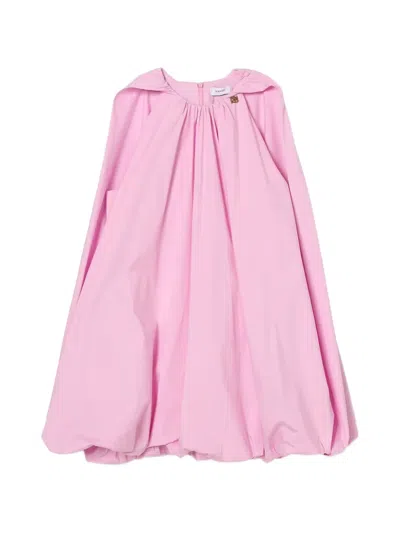 Pinko Kids' Sleeveless Dress In Pink