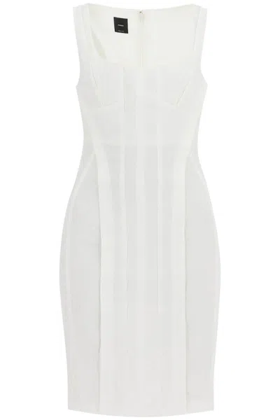 Pinko Sleeveless Linen 'al In White