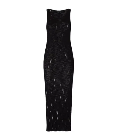 PINKO PINKO SLEEVELESS MIDI DRESS