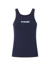 Pinko Geripptes Top In Blue