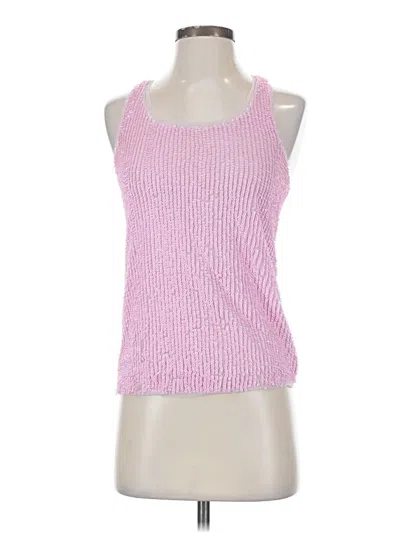 Pre-owned Pinko Sleeveless Top Pink Halter Neckline Tops