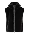 Pinko Sleeveless Vest In Black