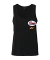 Pinko Sleeveless Vest In Black