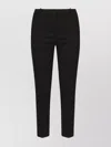 Pinko Side-pockets Straight Trousers In Black