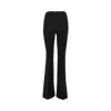 Pinko Slim Pants With Rear Split In Black