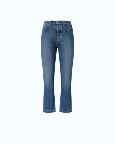 Pinko - Slim-fit Cropped Jeans - 31 In Blue